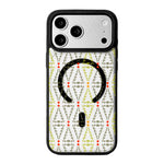 เคสโทรศัพท์ขอบดำทาสีแม่เหล็กแรงสูงซีรีส์คริสต์มาส สำหรับ iPhone 17 Pro Max, iPhone 17 Pro, iPhone 17