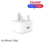 ที่ชาร์จ A3365 PD40W USB-C / Type-C อินเทอร์เฟซ ปลั๊ก UK
