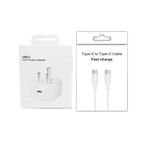 ที่ชาร์จ A3365 PD40W USB-C / Type-C พร้อมสายข้อมูล Type-C ถึง Type-C, ปลั๊ก UK, ปลั๊ก UK + สาย Type-C 1 ม., ปลั๊ก UK + สาย Type-C 2 ม.