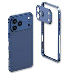 เคสโทรศัพท์กันกระแทกกรอบโลหะผสมบางพิเศษพร้อมกรอบเลนส์ สำหรับ iPhone 17 Pro Max, สำหรับ iPhone 17 Pro