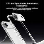 เคสโทรศัพท์กันกระแทกกรอบโลหะผสมบางพิเศษพร้อมกรอบเลนส์ สำหรับ iPhone 17 Pro Max, สำหรับ iPhone 17 Pro