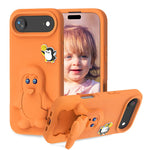 เคสโทรศัพท์กันกระแทก EVA ลายเพนกวินพร้อมที่วาง สำหรับ iPhone 17 Pro Max, สำหรับ iPhone 17 Pro, สำหรับ iPhone 17, สำหรับ iPhone Air, สำหรับ iPhone 16 Pro Max, สำหรับ iPhone 16 Pro, สำหรับ iPhone 16, สำหรับ iPhone 15 Pro Max