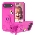 เคสโทรศัพท์กันกระแทก EVA ลายเพนกวินพร้อมที่วาง สำหรับ iPhone 17 Pro Max, สำหรับ iPhone 17 Pro, สำหรับ iPhone 17, สำหรับ iPhone Air, สำหรับ iPhone 16 Pro Max, สำหรับ iPhone 16 Pro, สำหรับ iPhone 16, สำหรับ iPhone 15 Pro Max