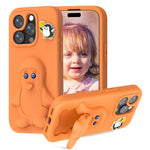 เคสโทรศัพท์กันกระแทก EVA ลายเพนกวินพร้อมที่วาง สำหรับ iPhone 17 Pro Max, สำหรับ iPhone 17 Pro, สำหรับ iPhone 17, สำหรับ iPhone Air, สำหรับ iPhone 16 Pro Max, สำหรับ iPhone 16 Pro, สำหรับ iPhone 16, สำหรับ iPhone 15 Pro Max