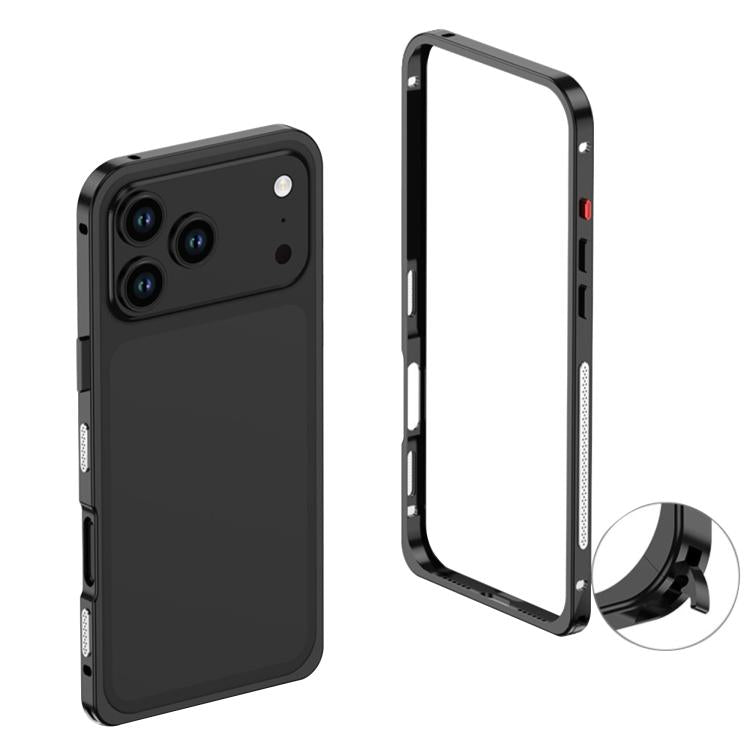 เคสโทรศัพท์กันกระแทกกรอบโลหะผสมอัลลอยด์บางพิเศษ สำหรับ iPhone 17 Pro Max, สำหรับ iPhone 17 Pro