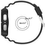 สายสายนาฬิกา TPU แบบบูรณาการพร้อมตัวเรือนนาฬิกาสีทึบ สำหรับ Samsung Galaxy Watch8 44 มม., สำหรับ Samsung Galaxy Watch8 40 มม.