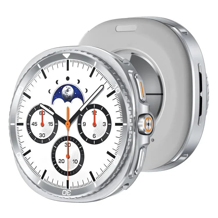 เปลี่ยนเป็นฝาครอบกันรอยโลหะ Watch8 Classic สำหรับ Samsung Galaxy Watch8 44 มม., สำหรับ Samsung Galaxy Watch8 40 มม.
