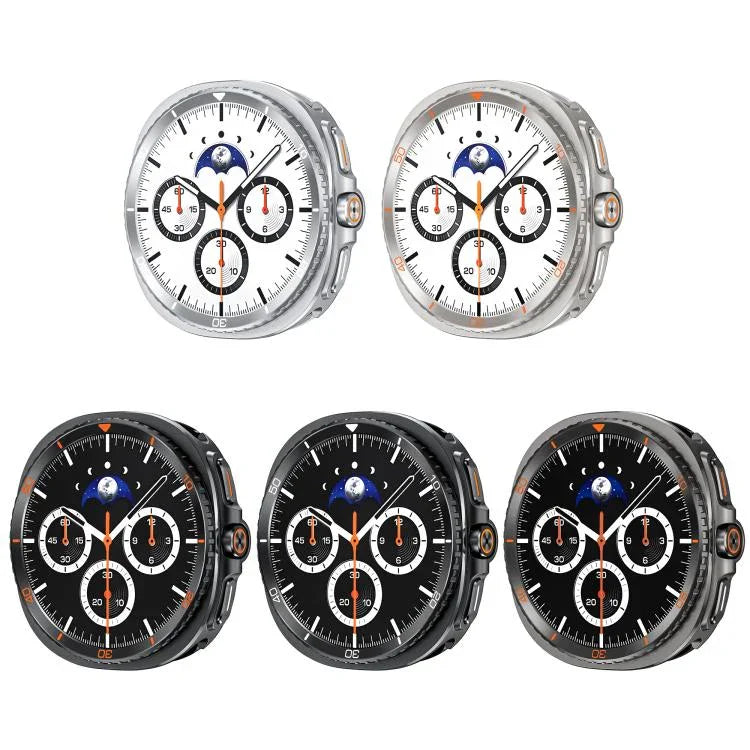 เปลี่ยนเป็นฝาครอบกันรอยโลหะ Watch8 Classic สำหรับ Samsung Galaxy Watch8 44 มม., สำหรับ Samsung Galaxy Watch8 40 มม.