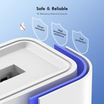 อะแดปเตอร์ชาร์จไฟ USB 10W 5V 2A ENKAY พร้อมปลั๊ก EU, ปลั๊ก US