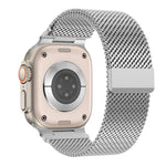 สายนาฬิกา Milan แบบตาข่ายหยาบแม่เหล็ก Vitality สำหรับ Apple Watch 42 / 44 / 45 / 46 / 49 มม.