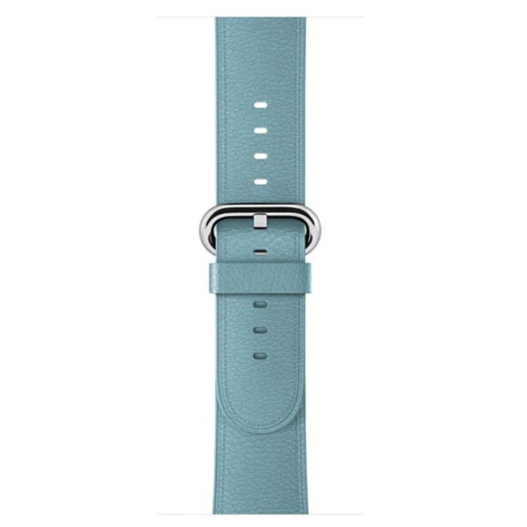 สายหนังแบบปุ่มคลาสสิก สำหรับ Apple Watch Series 3 & 2 & 1 38 มม.