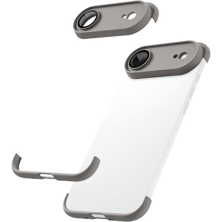 เคสโทรศัพท์ TPU บางพิเศษไม่มีขอบพร้อมถุงลมนิรภัยสี่มุมกันกระแทกและฟิล์มเลนส์ สำหรับ iPhone 17 Pro Max, สำหรับ iPhone 17 Pro, สำหรับ iPhone 17, สำหรับ iPhone Air