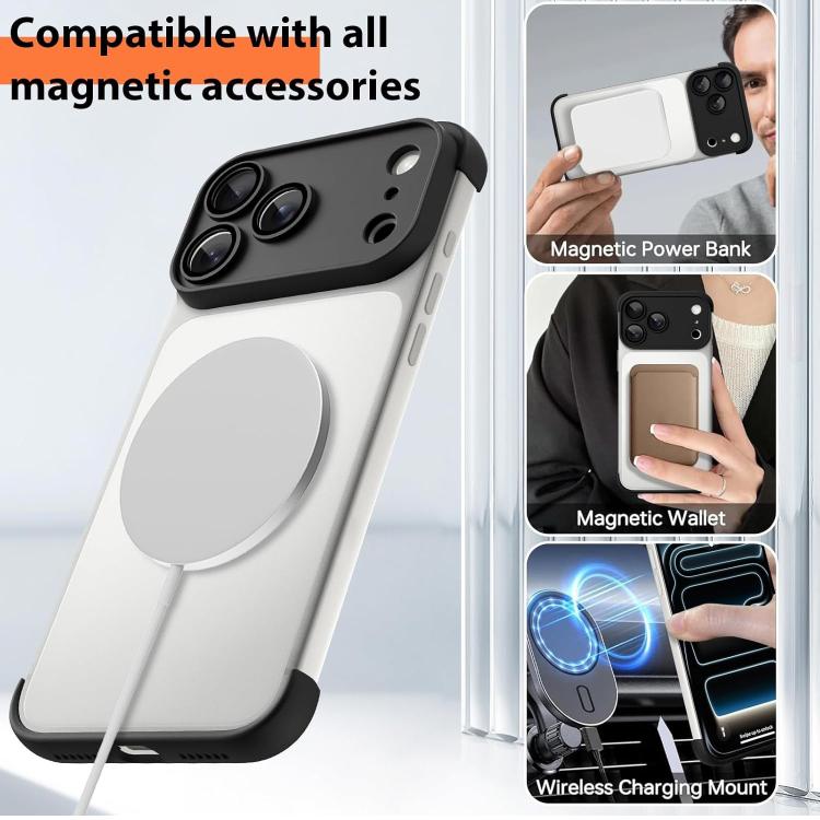 เคสโทรศัพท์ TPU บางพิเศษไม่มีขอบพร้อมถุงลมนิรภัยสี่มุมกันกระแทกและฟิล์มเลนส์ สำหรับ iPhone 17 Pro Max, สำหรับ iPhone 17 Pro, สำหรับ iPhone 17, สำหรับ iPhone Air