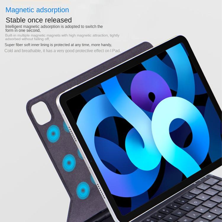 Touchpad Magic Keyboard Integrated Magnetic Protective Case, For iPad Air 11 2025 / 2024 / Pro 11