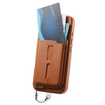เคสโทรศัพท์กระเป๋าใส่บัตรแม่เหล็กถอดได้พร้อมแหวนจับนิ้วและสายกันหาย สำหรับ iPhone 14, สำหรับ iPhone 14 Pro, สำหรับ iPhone 14 Pro Max
