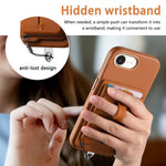 เคสโทรศัพท์กระเป๋าใส่บัตรแม่เหล็กถอดได้พร้อมแหวนจับนิ้วและสายกันหาย สำหรับ iPhone 17e / 16e, สำหรับ iPhone 17 Pro Max, สำหรับ iPhone 17 Pro, สำหรับ iPhone 17, สำหรับ iPhone Air, สำหรับ iPhone 16 Plus
