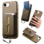 เคสโทรศัพท์กระเป๋าใส่บัตรแม่เหล็กถอดได้พร้อมแหวนจับนิ้วและสายกันหาย สำหรับ iPhone 17e / 16e, สำหรับ iPhone 17 Pro Max, สำหรับ iPhone 17 Pro, สำหรับ iPhone 17, สำหรับ iPhone Air, สำหรับ iPhone 16 Plus