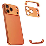 เคสโทรศัพท์กันกระแทกสี่มุมแบบไร้กรอบบางพิเศษวัสดุไทเทเนียมอัลลอย สำหรับ iPhone 17 Pro Max, สำหรับ iPhone 17 Pro, สำหรับ iPhone 17, สำหรับ iPhone Air