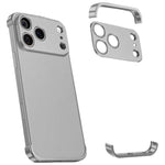 เคสโทรศัพท์กันกระแทกสี่มุมแบบไร้กรอบบางพิเศษวัสดุไทเทเนียมอัลลอย สำหรับ iPhone 17 Pro Max, สำหรับ iPhone 17 Pro, สำหรับ iPhone 17, สำหรับ iPhone Air