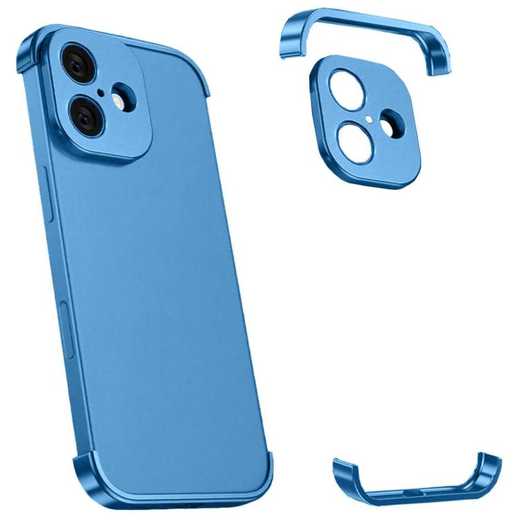 เคสโทรศัพท์กันกระแทกสี่มุมแบบไร้กรอบบางพิเศษวัสดุไทเทเนียมอัลลอย สำหรับ iPhone 17 Pro Max, สำหรับ iPhone 17 Pro, สำหรับ iPhone 17, สำหรับ iPhone Air