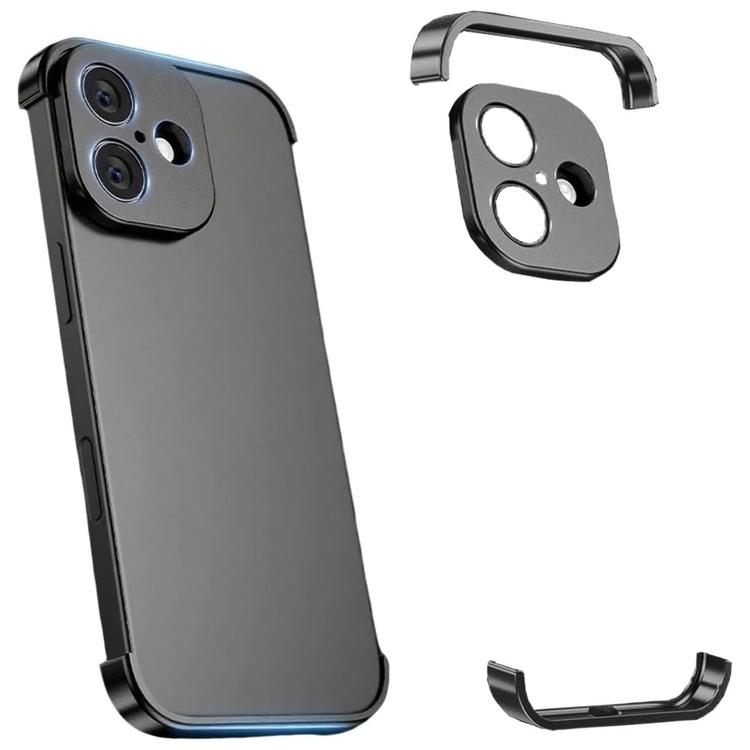เคสโทรศัพท์กันกระแทกสี่มุมแบบไร้กรอบบางพิเศษวัสดุไทเทเนียมอัลลอย สำหรับ iPhone 17 Pro Max, สำหรับ iPhone 17 Pro, สำหรับ iPhone 17, สำหรับ iPhone Air