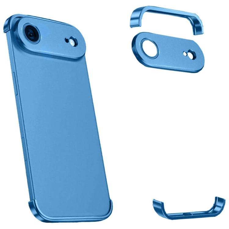 เคสโทรศัพท์กันกระแทกสี่มุมแบบไร้กรอบบางพิเศษวัสดุไทเทเนียมอัลลอย สำหรับ iPhone 17 Pro Max, สำหรับ iPhone 17 Pro, สำหรับ iPhone 17, สำหรับ iPhone Air