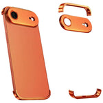 เคสโทรศัพท์กันกระแทกสี่มุมแบบไร้กรอบบางพิเศษวัสดุไทเทเนียมอัลลอย สำหรับ iPhone 17 Pro Max, สำหรับ iPhone 17 Pro, สำหรับ iPhone 17, สำหรับ iPhone Air