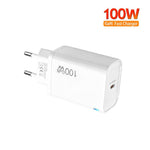 ที่ชาร์จ TE-PD46 GaN 100W PD 45W รองรับเต็มรูปแบบ พร้อมสายข้อมูล Type-C ถึง Type-C ปลั๊ก EU