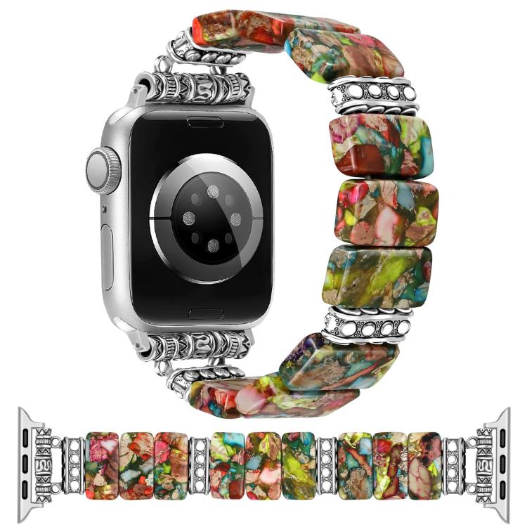 สายรัดนาฬิกาเซรามิกหินจักรพรรดิ สำหรับ Apple Watch ขนาด 46 มม. / 49 มม. / 45 มม. / 44 มม. และ Apple Watch ขนาด 42 มม. / 41 มม. / 40 มม. / 38 มม.