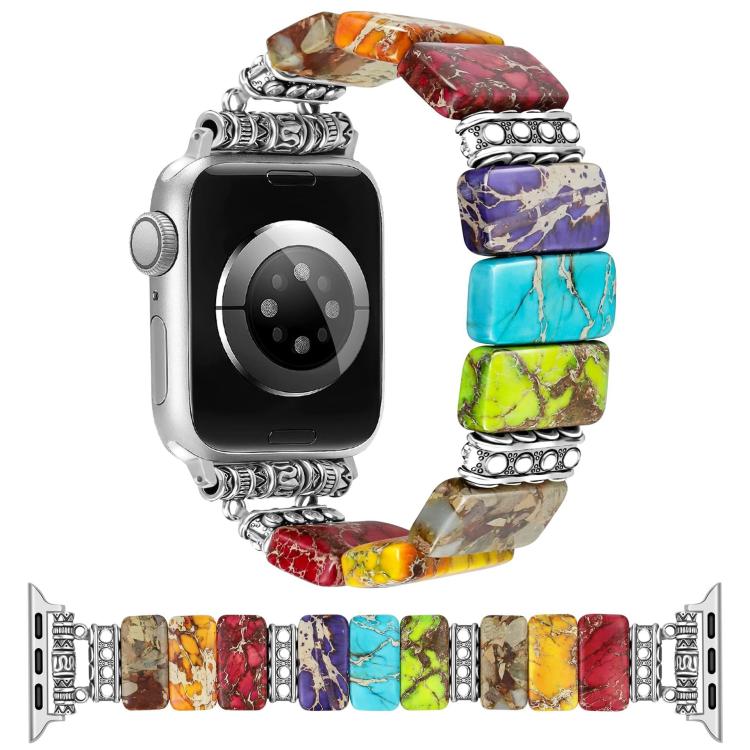 สายรัดนาฬิกาเซรามิกหินจักรพรรดิ สำหรับ Apple Watch ขนาด 46 มม. / 49 มม. / 45 มม. / 44 มม. และ Apple Watch ขนาด 42 มม. / 41 มม. / 40 มม. / 38 มม.