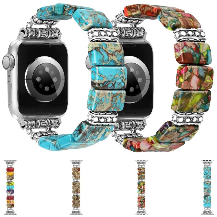 สายรัดนาฬิกาเซรามิกหินจักรพรรดิ สำหรับ Apple Watch ขนาด 46 มม. / 49 มม. / 45 มม. / 44 มม. และ Apple Watch ขนาด 42 มม. / 41 มม. / 40 มม. / 38 มม.