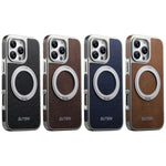เคสโทรศัพท์ Suteni G6 ลายหนังม้าบ้า ชุบเงา พร้อมที่จับหมุน 360 องศา แบบแม่เหล็ก สำหรับ iPhone 13 Pro Max, สำหรับ iPhone 13 Pro