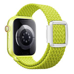 Modern Style Magnetic Buckle Woven Nylon Watch Band, For Apple Watch 46mm / 49mm / 45mm / 44mm, For Apple Watch 42mm / 41mm / 40mm / 38mm