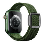 Modern Style Magnetic Buckle Woven Nylon Watch Band, For Apple Watch 46mm / 49mm / 45mm / 44mm, For Apple Watch 42mm / 41mm / 40mm / 38mm