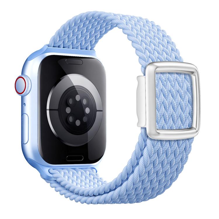 Modern Style Magnetic Buckle Woven Nylon Watch Band, For Apple Watch 46mm / 49mm / 45mm / 44mm, For Apple Watch 42mm / 41mm / 40mm / 38mm