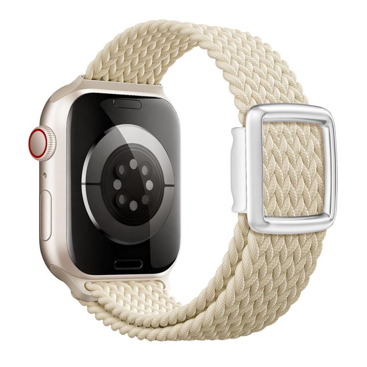 Modern Style Magnetic Buckle Woven Nylon Watch Band, For Apple Watch 46mm / 49mm / 45mm / 44mm, For Apple Watch 42mm / 41mm / 40mm / 38mm
