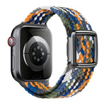 Modern Style Magnetic Buckle Woven Nylon Watch Band, For Apple Watch 46mm / 49mm / 45mm / 44mm, For Apple Watch 42mm / 41mm / 40mm / 38mm