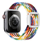 Modern Style Magnetic Buckle Woven Nylon Watch Band, For Apple Watch 46mm / 49mm / 45mm / 44mm, For Apple Watch 42mm / 41mm / 40mm / 38mm