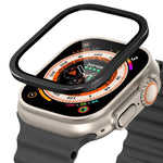 ฟิล์มนาฬิกากระจกนิรภัยกรอบโลหะไทเทเนียม สำหรับ Apple Watch Ultra 49 มม.