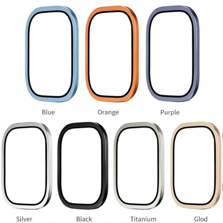 ฟิล์มนาฬิกากระจกนิรภัยกรอบโลหะไทเทเนียม สำหรับ Apple Watch Ultra 49 มม.