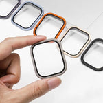 ฟิล์มนาฬิกากระจกนิรภัยกรอบโลหะไทเทเนียม สำหรับ Apple Watch Ultra 49 มม.