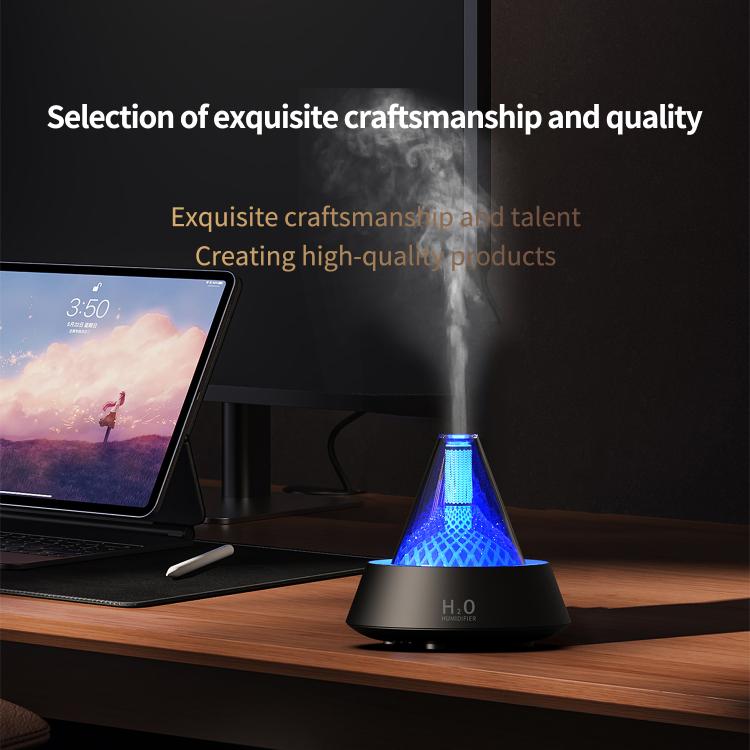Ultrasonic Humidifier Glittering Aromatherapy Diffuser Multicoloured Mood Lighting Diffuser, Multicoloured Mood Lighting