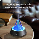 Ultrasonic Humidifier Glittering Aromatherapy Diffuser Multicoloured Mood Lighting Diffuser, Multicoloured Mood Lighting