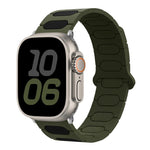 สายรัดนาฬิกาซิลิโคนแม่เหล็กทรงรี สำหรับ Apple Watch 46mm / 49mm / 45mm / 44mm, สำหรับ Apple Watch 42mm / 41mm / 40mm / 38mm