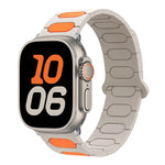 สายรัดนาฬิกาซิลิโคนแม่เหล็กทรงรี สำหรับ Apple Watch 46mm / 49mm / 45mm / 44mm, สำหรับ Apple Watch 42mm / 41mm / 40mm / 38mm