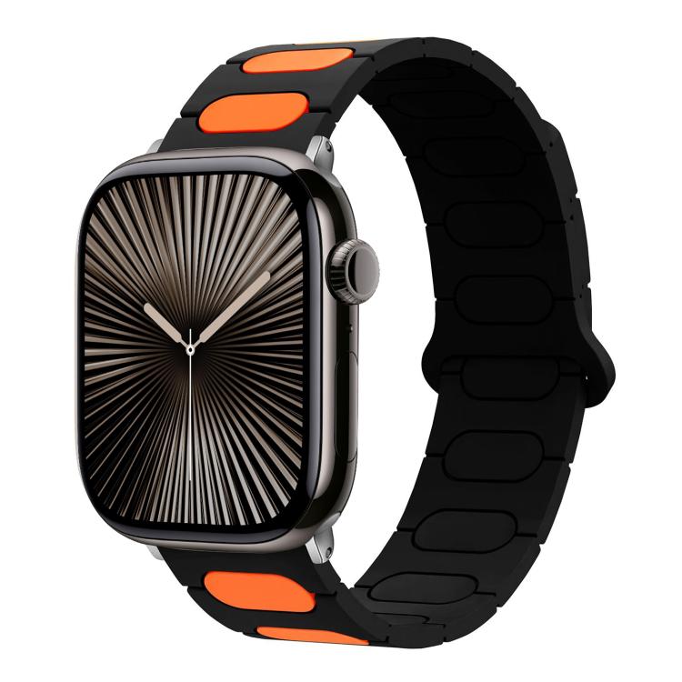 สายรัดนาฬิกาซิลิโคนแม่เหล็กทรงรี สำหรับ Apple Watch 46mm / 49mm / 45mm / 44mm, สำหรับ Apple Watch 42mm / 41mm / 40mm / 38mm
