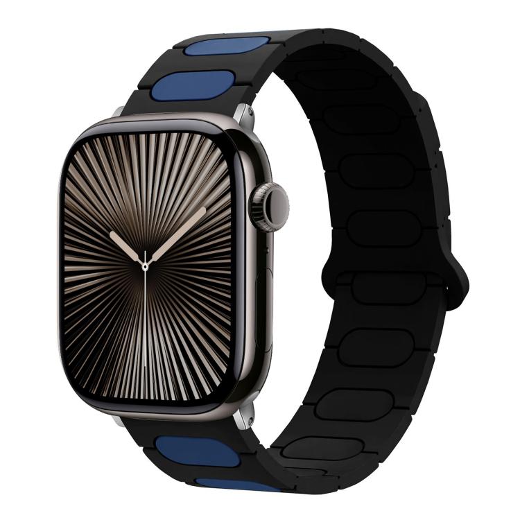 สายรัดนาฬิกาซิลิโคนแม่เหล็กทรงรี สำหรับ Apple Watch 46mm / 49mm / 45mm / 44mm, สำหรับ Apple Watch 42mm / 41mm / 40mm / 38mm