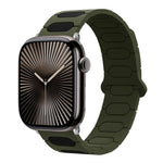 สายรัดนาฬิกาซิลิโคนแม่เหล็กทรงรี สำหรับ Apple Watch 46mm / 49mm / 45mm / 44mm, สำหรับ Apple Watch 42mm / 41mm / 40mm / 38mm