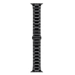 Mechanical-Style Butterfly Clasp Metal Watch Band, For Apple Watch 46mm / 49mm / 45mm / 44mm, For Apple Watch 42mm / 41mm / 40mm / 38mm