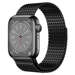 Pin-Chain Milanese Magnetic Watch Band, For Apple Watch 46mm / 49mm / 45mm / 44mm, For Apple Watch 42mm / 41mm / 40mm / 38mm